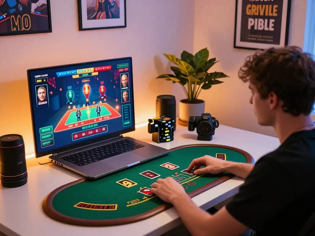 Player enjoying blackjack online at hi88s with engaging visuals and exciting gameplay
