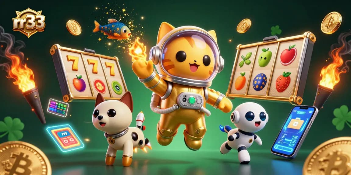 Engage with thrilling slots at rr33, featuring exciting golden animations and vibrant characters.