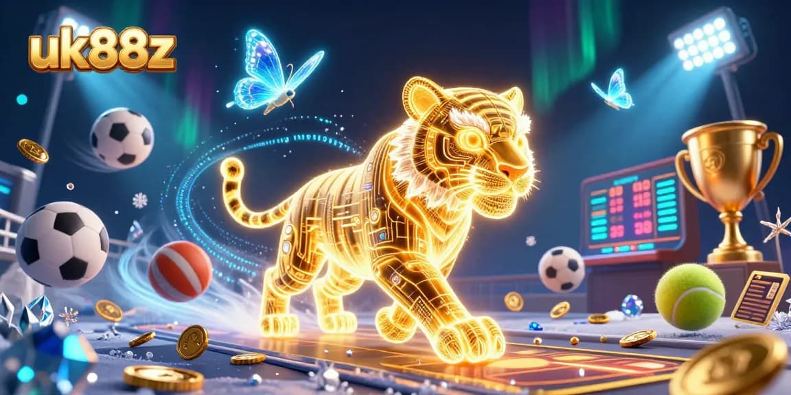 Experience thrilling gameplay with uk88z as animated characters roam a vibrant digital casino.