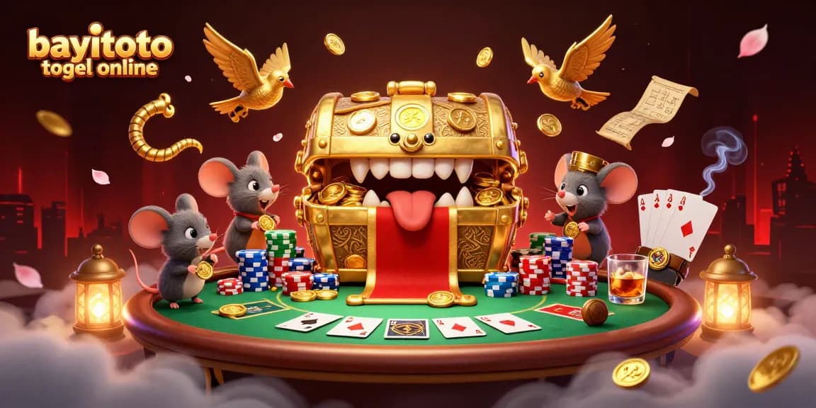 Win big with bayitoto togel online as mice are drawn to riches in a vibrant casino scene.