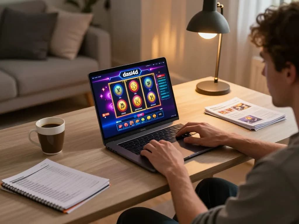 Berinteraksi dengan antarmuka slot dasi4d dalam pengaturan rumah modern mendukung permainan yang strategis.