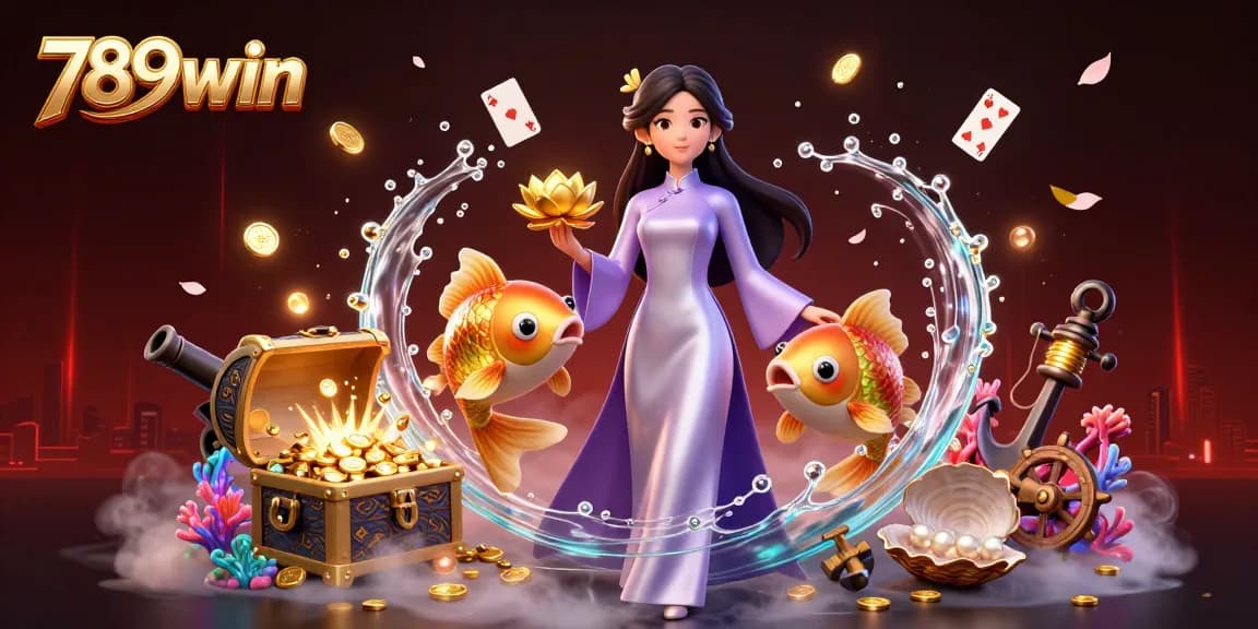 Experience 789win's vibrant casino world with stunning visual elements and gameplay action.