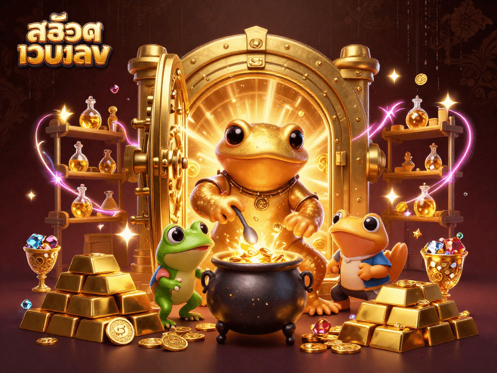 Play slots on เล่นสล็อตเว็บตรง with exciting gold transmutations and rewards!