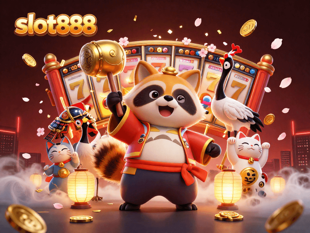 Slot888 memberikan pengalaman bermain yang seru dengan simbol keberuntungan dan suasana meriah.