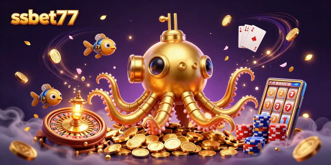 Experience thrilling wins with ssbet77 in an exciting golden casino scene.