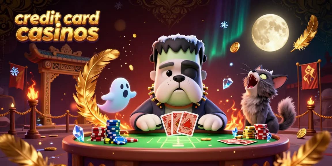 Engage with thrilling credit card casinos featuring unique characters and dynamic gambling elements.
