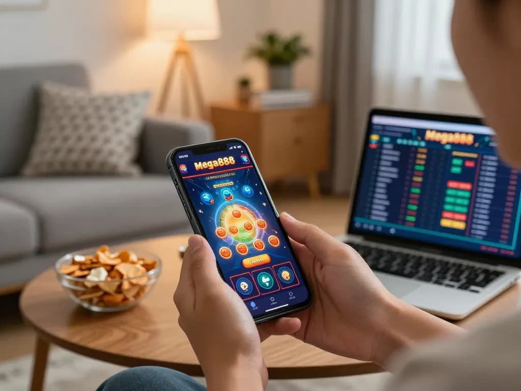 MENGGERAKKAN PENGALAMAN APLIKASI VERSI ASLI MEGA888 DI SETTING RUANG TAMU YANG NYAMAN