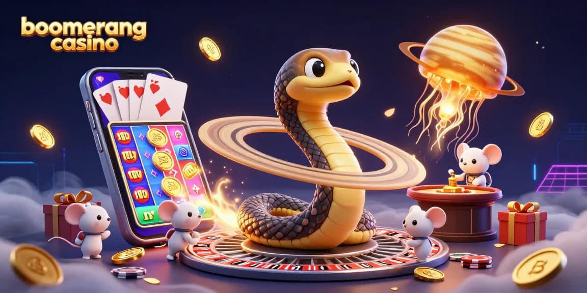Uživajte v akciji boomerang casino z igranjem na igralnih avtomatih in ruleto v virtualnem okolju.