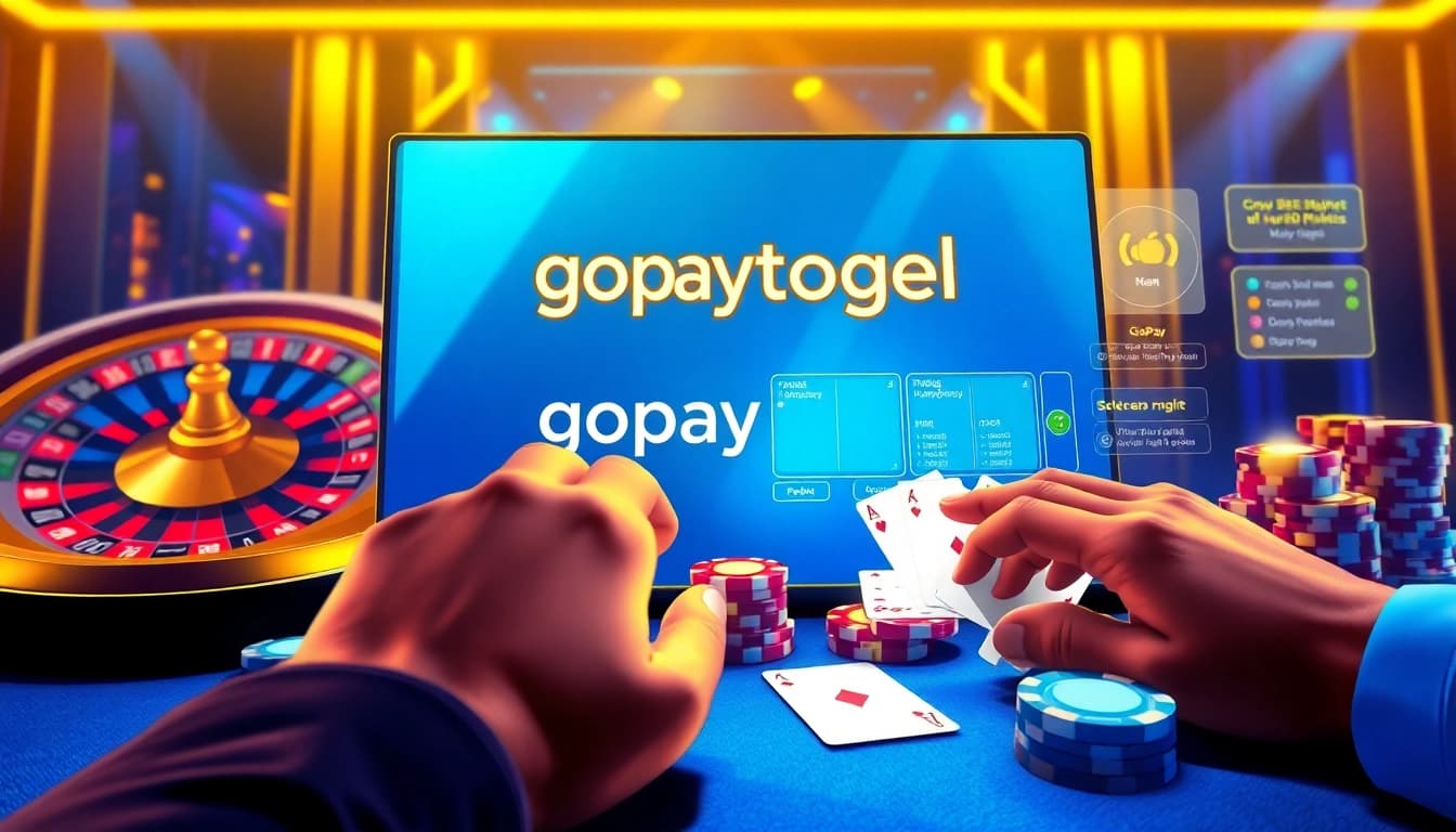 gopaytogel platform showcasing fast digital deposits and dynamic online togel betting interface