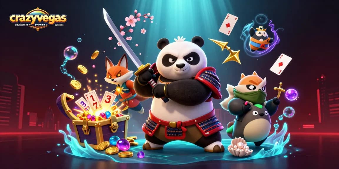 Experience the thrilling world of crazyvegas casino real money casinos with dynamic characters and casino elements.
