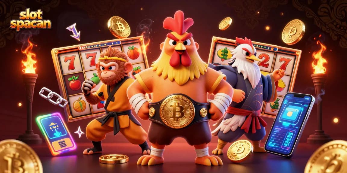Engage in thrilling gameplay with slot spaceman, featuring 3D characters and casino elements.