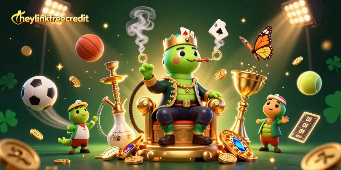 Engage with heylinkfreecredit in a vibrant sports betting scene highlighted by dynamic elements.