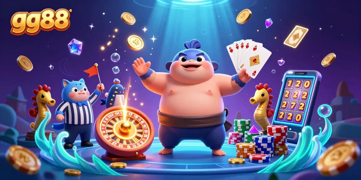 Experience thrills with gg88 as the fugu champion competes in an underwater casino showdown.