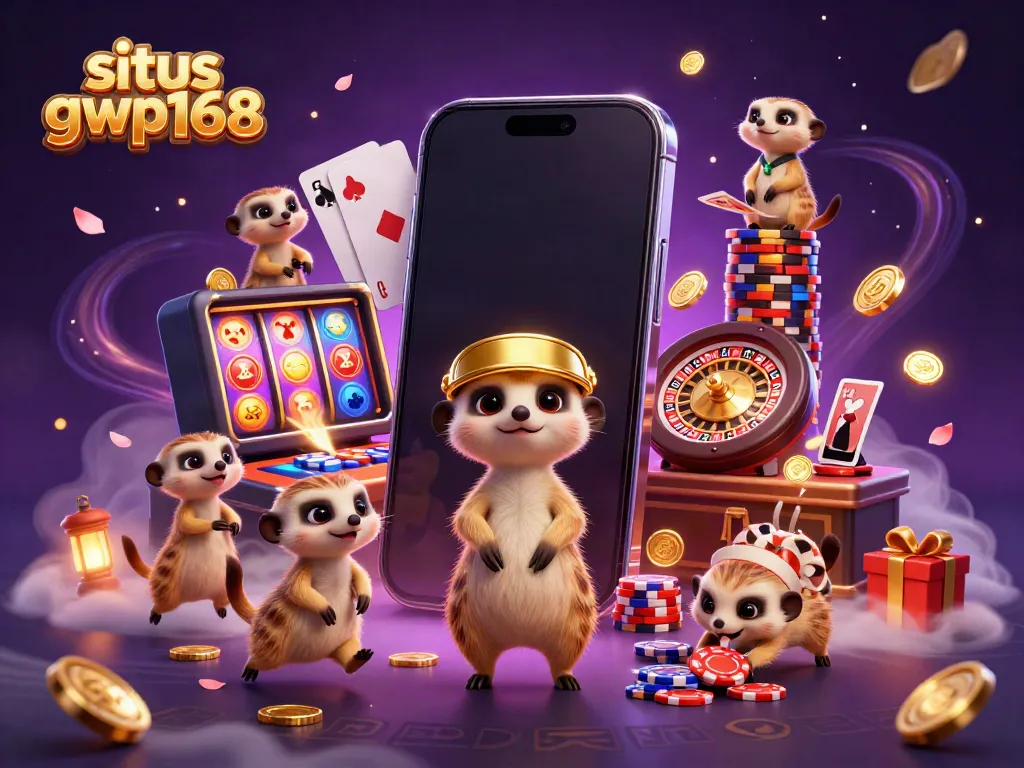 Merekam pengalaman casino situs gwp168 dengan koloni meerkat lucu beroperasi di kasino.