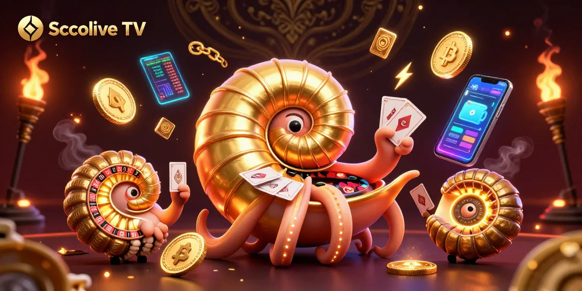 Socolive TV offers an immersive gambling experience with vibrant visuals of animated characters and crypto elements.