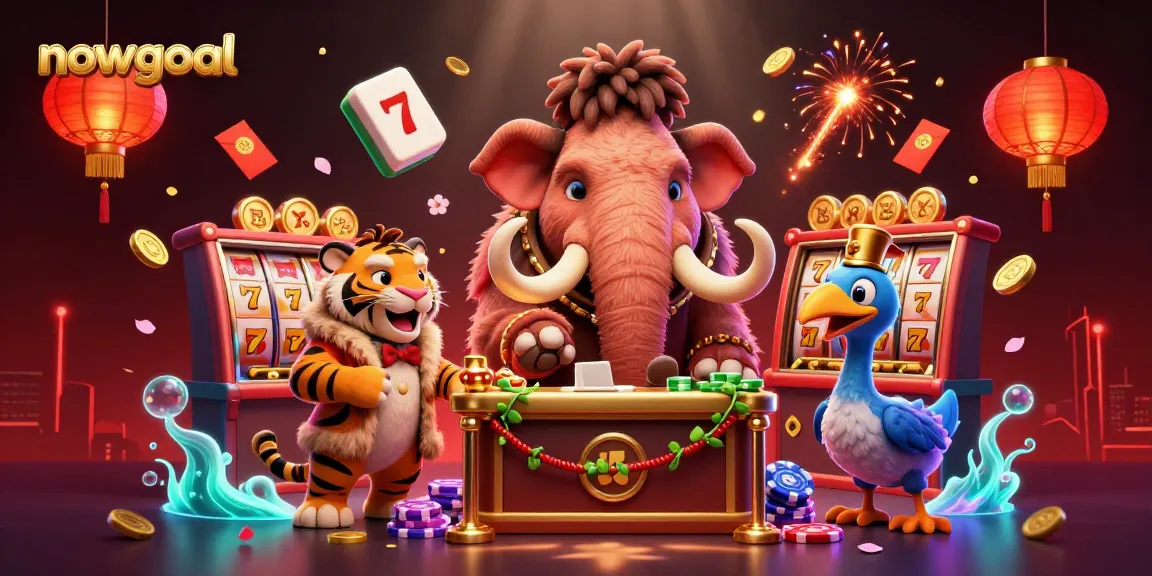 Experience the thrill of nowgoal’s vibrant casino atmosphere with exciting slot games and characters.