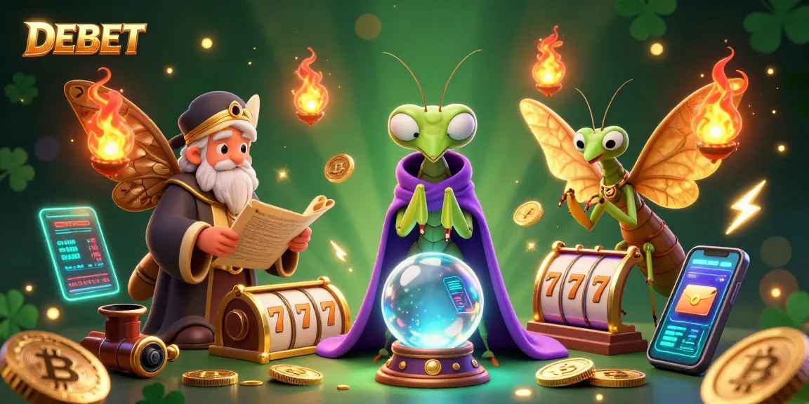 Engage with DEBET's immersive slot games featuring vibrant characters and thrilling elements.
