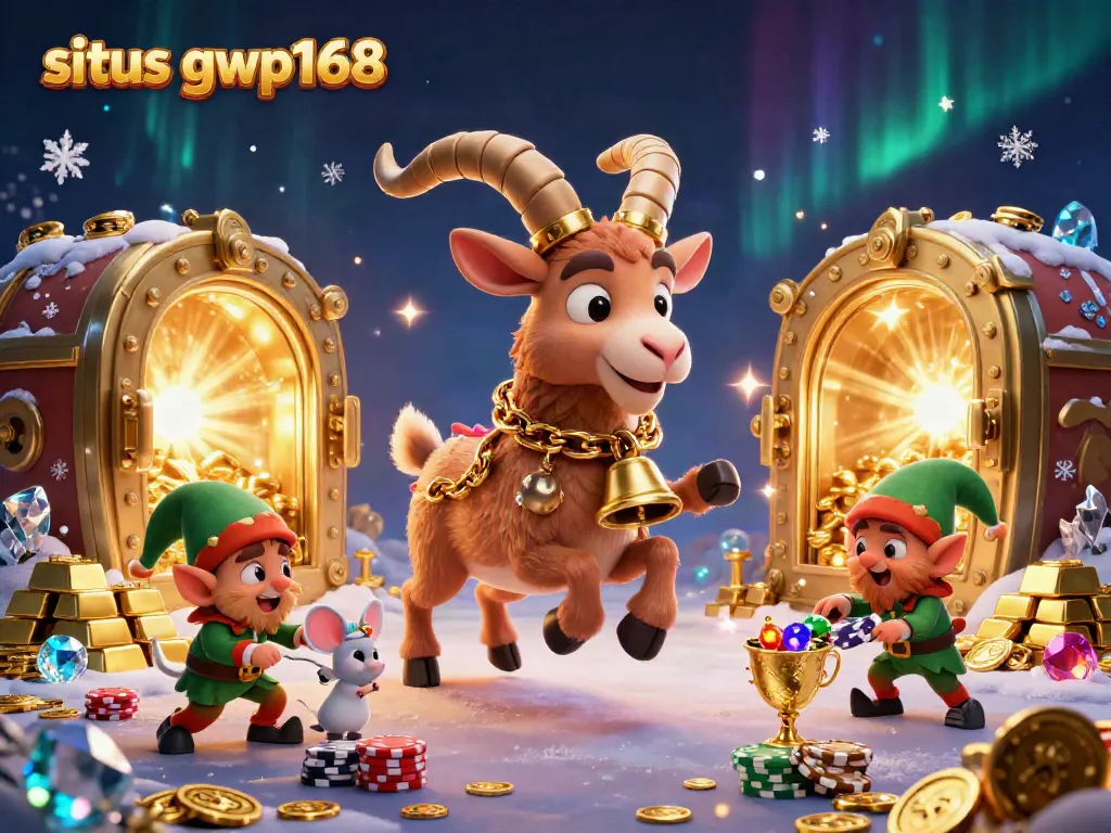Permainan slot menarik di situs gwp168 dengan harta karun tersembunyi dan suasana kasino yang meriah