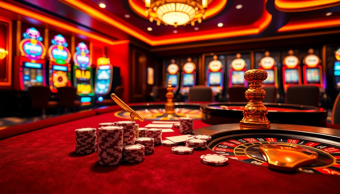 Experience excitement at 23win nhà cái with vibrant casino tables and thrilling games.